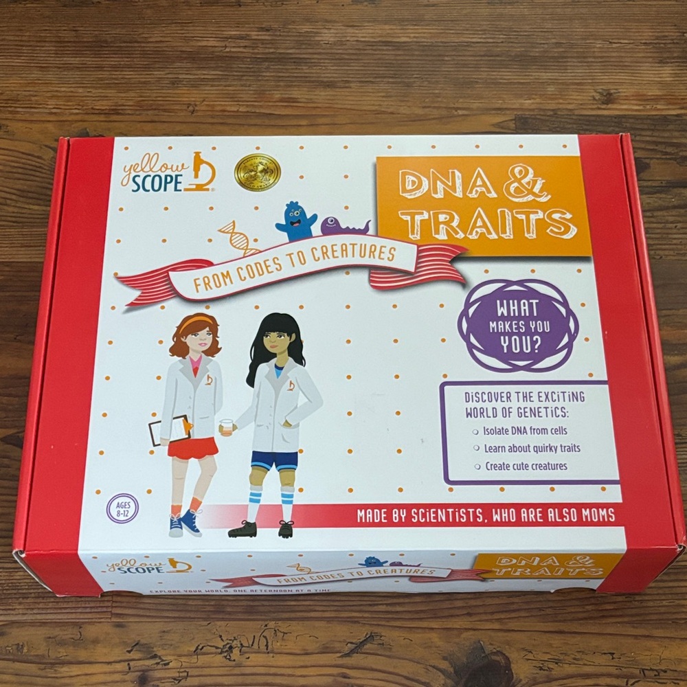 Yellow Scope DNA & Traits Kit NIB